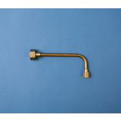 Vulpijp Shell/esso 3/8 Gebog. 3/8 GEBOG.