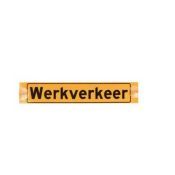- BORD WERKVERKEER MET ZUIGNAP 500 x 100mm, KLASSE 3