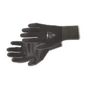 SafeWorker Werkhandschoen Sw 7194 Nylon/p U Zwart