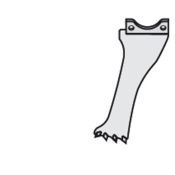 Eurofort Zaagbladen Stootvoeg Arbortech 120mm. 120MM.