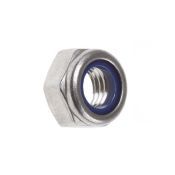 Zeskant Borgmoer DIN 985 RVS