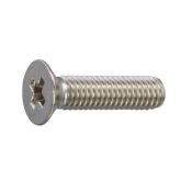 - Metaalschroef VK Kruiskop RVS A2 DIN 965 ISO 7046