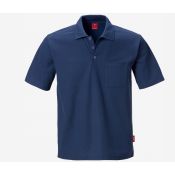 Fristads Polo met Borstzak Marineblauw 100780-540