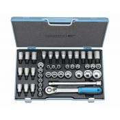 Gedore Dopsleutelset ITX 19 INU-20 1/2" 42-dlg