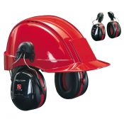 3M™ Peltor™ Gehoorkappen Helmbevestiging Zwart/Rood