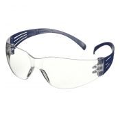 3M Veiligheidsbril Blauw met Heldere Lenzen Securefit 100