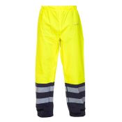 Hydrowear Trousers Vancouver Navy/fluor-yellow