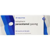 Paracetamol Leida Doos À 50 Tabletten 500 Mg 500 MG