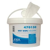 Euro Products® Industrial Wet Wipes 1 Emmer A 150 Doeken 27,5x31 Cm 27,5X31 CM