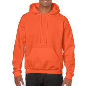 Gildan Gil18500 Gildan Sweater Hooded Heavyblend 1665 Orange Xl Him 1665 Orange XL HIM