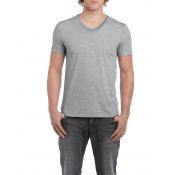 Gildan T-shirt V-Neck SoftStyle for him CG7 Sport Grey mt L