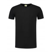 Lemon & Soda T-shirt Crewneck cot/elast SS for him Black mt M