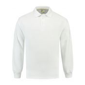 Lemon & Soda Lem3213 L&s Sweater Polo Open Hem White L Him White L HIM