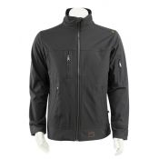 Triffic Heren Softshell jack Circulair Antraciet