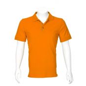 Triffic Poloshirt heren TRI5102621 Circulair korte mouw Oranje