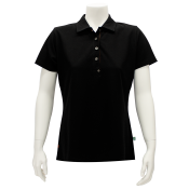 Triffic Poloshirt Dames TRI5102621DR Circulair Korte Mouw Zwart