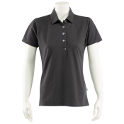 Triffic Poloshirt Dames TRI5102621DR Circulair Korte Mouw Antraciet