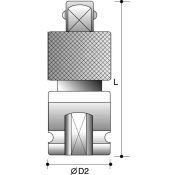 Action Snelwisseladaptor DO69110C08 -  1/4" x 1/4"