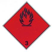 - Adr Etiket Klasse 3 Brandbare Vloeistoffen Veiligheidsetiketten