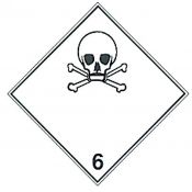 - Adr Etiket Klasse 6 Giftige Stoffen Veiligheidsetiketten