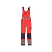 Dassy Bretelbroek Malmedy PESCO74 Fluorood/Cementgrijs