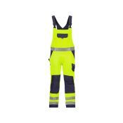 Dassy Bretelbroek Toulouse PESCO74 Fluogeel/Marineblauw