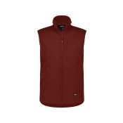 Dassy Geïsoleerde bodywarmer Yala PES83 Baksteenrood