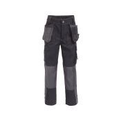 Dassy Holsterzakkenbroek Seattle Kids PESCO61 Zwart/Cementgrijs