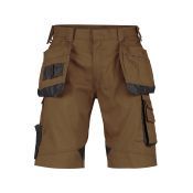 Dassy Holsterzakkenshort Bionic PESCO63 Leembruin/Antracietgrijs