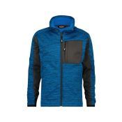 Dassy Midlayer vest Convex PES38 Azuurblauw/Antracietgrijs