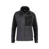 Dassy Midlayer vest voor dames Convex Women PES38 Antracietgrijs/Zwart