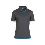 Dassy Poloshirt Orbital Grijs/blauw