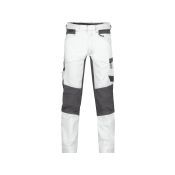 Dassy Schildersbroek Helix Painters PESCO41 Wit/Antracietgrijs