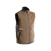 Dassy Softshell Bodywarmer Fusion Da Ssy Bruin/grijs