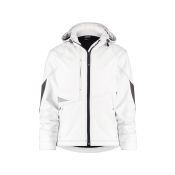 Dassy Softshelljas Gravity PES21 Wit/Antracietgrijs