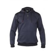 Dassy Sweatshirt Hoodie Indy Dassy Marineblauw/zwart Mt 2xl MARINEBLAUW/ZWART MT 2XL