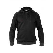 Dassy Sweatshirt Hoodie Indy Zwart/grijs