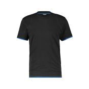 Dassy T-shirt Kinetic COSPA04 Zwart/Azuurblauw