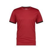 Dassy T-shirt Nexus PES04 Rood/Zwart