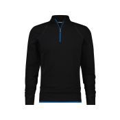 Dassy T-shirt Sonic COSPA05 Zwart/Azuurblauw