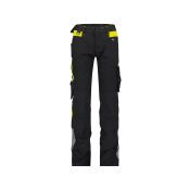 Dassy Werkbroek Canton Women PESCO41 Zwart/Fluogeel