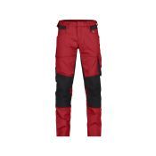 Dassy Werkbroek Dynax Women PESCO41 Rood/Zwart
