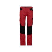Dassy Werkbroek Helix Women PESCO41 Rood/Zwart
