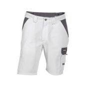 Dassy Profesional Workwear Werkshort Roma Wit/grijs