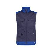 Dassy Werkvest Faro PESCO61 Marineblauw/Korenblauw
