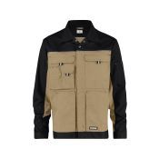 Dassy Werkvest Lugano PESCO61 Beige/Zwart