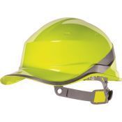DELTAPLUS Veiligheidshelm Diamond V Zonder Ventilatie Fluor-Geel