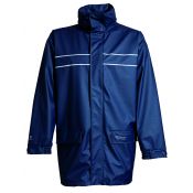 Elka Rainwear Jacket D-lux Dry Zone Navy