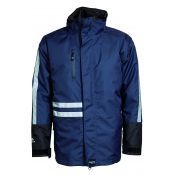 Elka Rainwear Jacket W/detachable Lining Wor King Xtreme Navy/black-2xl NAVY/BLACK-2XL