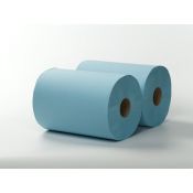 Euro Products® Industriepapier Blauw 380mx37cm  2-laags 108638 Pak á 2 rol